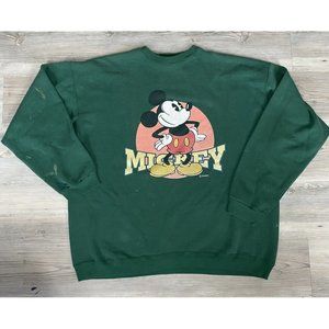Vintage Disney Mickey Mouse Mens Sweater